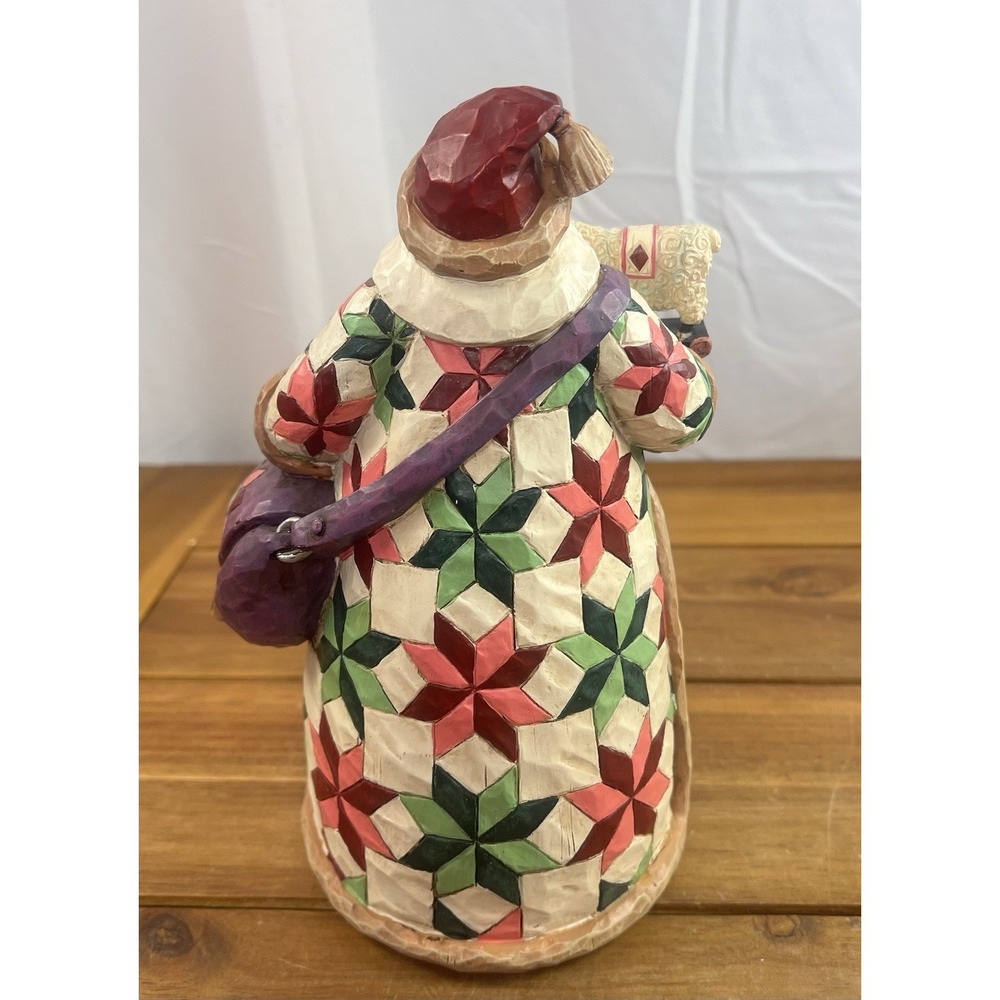 Jim Shore Heartwood Creek Santa O'er The Fields We Go 2003 Sheep Farm Figurine - Picture 3 of 8